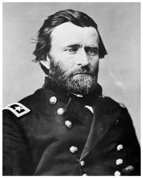 General Ulysses S Grant, soldado y político estadounidense, c1860s 1955