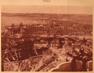 Vista general de Marsella, 1930