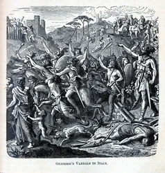 Los vándalos de Genserico en Italia, 1882