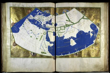 Geographia por Ptolomeo, ca 1454