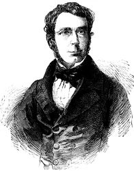 George Biddell Airy 1801-1892, astrónomo y geofísico inglés, 1858