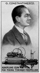 George Constantinescu, científico, ingeniero e inventor rumano, c1924
