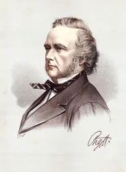 George Douglas Campbell, 8º Duque de Argyll, político y científico escocés, c1880