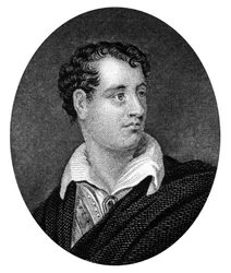 George Gordon Byron, poeta anglo-escocés y figura destacada del Romanticismo, 1877