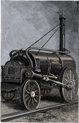 Locomotora Rocket de George Stephenson, 1829 1892