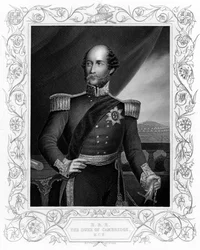 George William Frederick Charles, 2º Duque de Cambridge, soldado británico, c. 1856