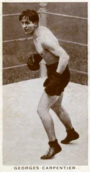 Georges Carpentier, boxeador francés, 1938