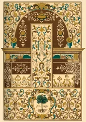 Pintura de techo y pared del Renacimiento alemán