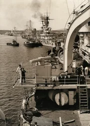 Visita de la Flota Alemana en Swinoujscie, 1933