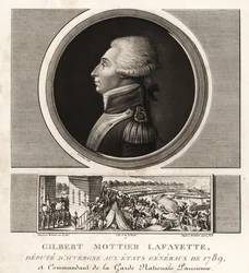Gilbert Mottier Lafayette, diputado de Augergne a los Estados Generales