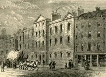 Giltspur Street Compter, 1840, c. 1872