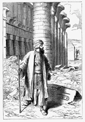 Giovanni Battista Belzoni, explorador y buscador de antigüedades italiano, c1860
