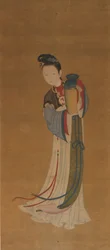 Niña Trayendo Jarro de Vino, siglo XVIII