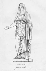 Giunone Junon velada, c1850