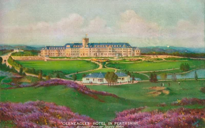 Hotel Gleneagles en Perthshire, c1930