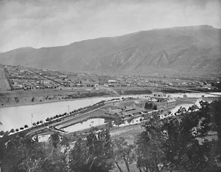 Glenwood Springs y Casa de Baños, Colorado, c1897