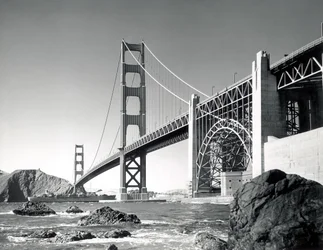 Puente Golden Gate 1950, California