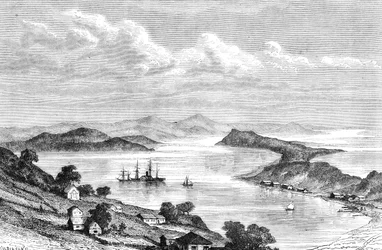 Bahía del Cuerno de Oro, Rusia, 1895
