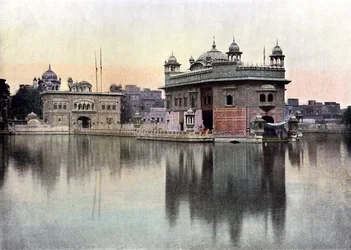 Templo Dorado, Amritsar, Punjab, India, c1890