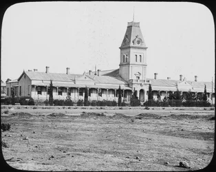 Edificios gubernamentales, Bloemfontein, Sudáfrica, c. 1890
