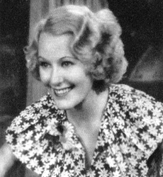 Grace Moore, soprano de ópera estadounidense y actriz de Broadway y de cine, 1934-1935