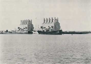 Elevadores de grano, Bahía Blanca, 1916