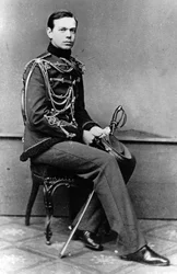 Gran Duque Alejandro Alexandrovich de Rusia, c1860-c1862