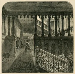 Gran Escalera, Casa de Holanda, c1876