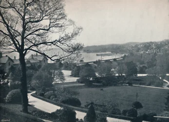 Grange - Vista desde los Jardines, 1895