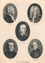 Grandes Músicos - Placa IV