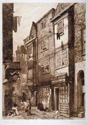 Gran Shire Lane, Ciudad de Londres, 1793