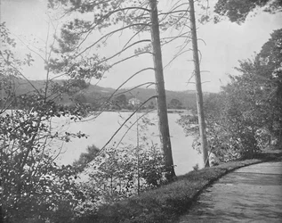 Isla Verde, Lago George, Nueva York, c1897
