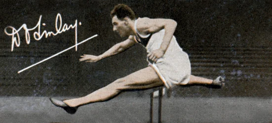 Capitán de Grupo Donald Don Osborne Finlay, Gran Bretaña y vallista olímpico, 1935