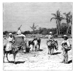 Grupo de haitianos, c. 1890