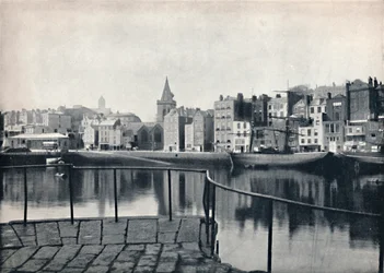 Guernsey - El puerto viejo, 1895