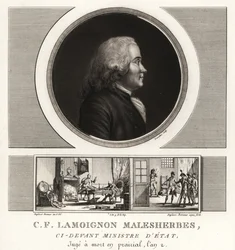 Guillaume-Chrétien de Lamoignon de Malesherbes, estadista francés, Ministro de Estado