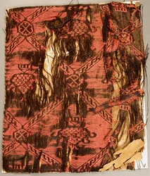 Guilloche Lattice con Piña, Bizantino, siglo VII-IX.