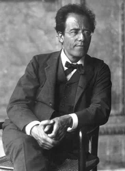 Gustav Mahler, compositor y director de orquesta austriaco, 1900s