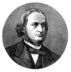Gustav Robert Kirchhoff, físico alemán, 1876