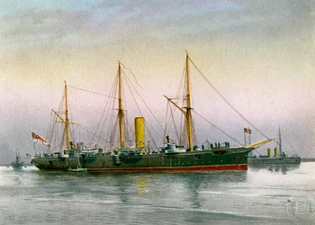 HMS Mohawk, crucero de 3ª clase de la Royal Navy, c1890-c1893