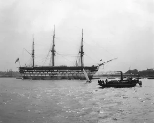 HMS Victory, Isla de Wight, Inglaterra, 1912