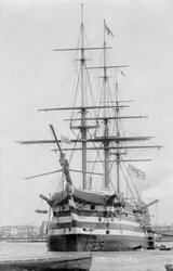 HMS Victory, Portsmouth, Hampshire, siglo XX