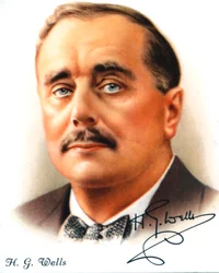 H. G. Wells, autor inglés e historiador popular, 1927