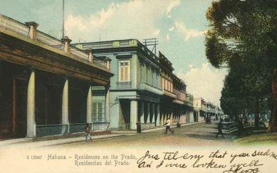 Habana - Residencias en el Prado, 1907