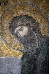 Mosaico Deesis de Santa Sofía - San Juan Bautista