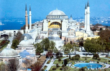 Santa Sofía, Estambul Constantinopla, Turquía, años 1980