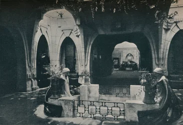 Sala en la Sección Alemana de la Exposición de Turín, 1902