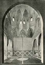 Sala de los Abencerrajes, siglo XIX, 1907