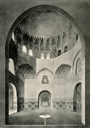 Salón de las Dos Hermanas, siglo XIX, 1907