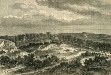 Hampstead Heath en 1840, c1876
